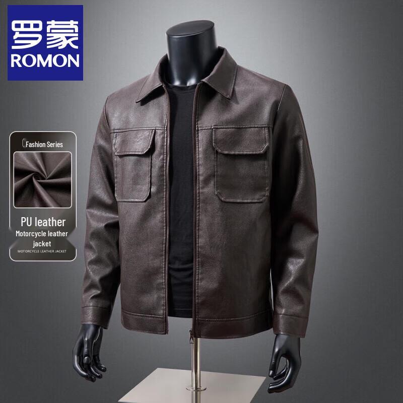

Romon Men s Fashion Jackets & Tees 4XL