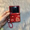 Yuekeng Kapibara Plush Red Love Suitable for Huawei pocket/s folding screen PuraX phone case Xiaomi mixflip Samsung zflip//Honor v/novaflip new