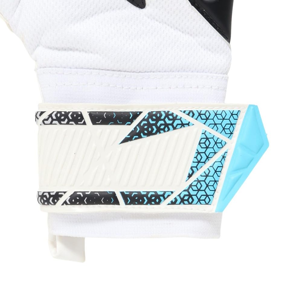 Reuch Attract Goalkeeper Gloves for Soccer/Futsal, Silver [1125] White/Silver, Size 9, 5560215