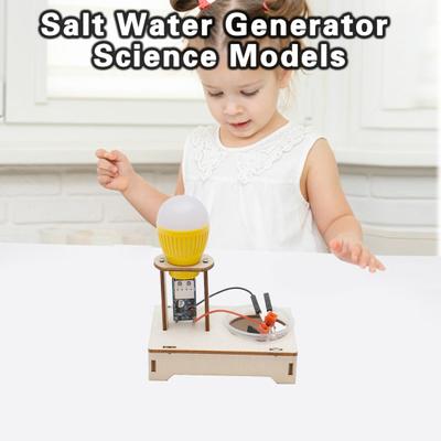Zabawne inspiruj ciekawość poznanie naukowe DIY demonstracja nauczania Generator słonej wody zabawki zaopatrzenie szkolne