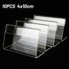 Display Display Stand Label Price Shop Sign Transparent Acrylic