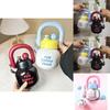 Adorable Cartoon Double Drinking Portable Water Bottle With Large Capacity And Cute Design For Girls