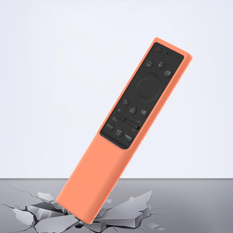 Silicone Remote Control Battery Back Cover Waterproof Sleeve Compatible For Samsung Bn59-01363