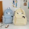 Schoolbag new Japanese Korean version cute polka dot rabbit campus backpack girls summer shopping outing small fresh backpack