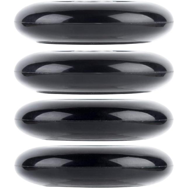 Ride On Swing Twist Wiggle Car Polyurethane Replacement Wheels w/Bearings ABEC-9 (2 Front Wheels with Convex Hub, 2 Rear Wheels with Concave Hub)