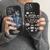 E-Eddie M-Munson Leather Phone Case For IPhone 15 14 13 Pro Max 12 11 16 Plus Phone Cover