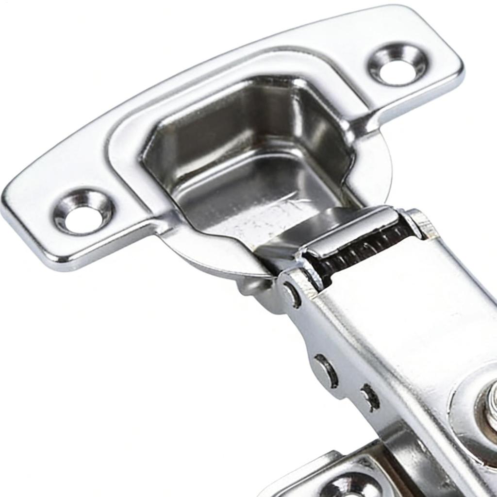Soft Close Hydraulic Cabinet Hinges Stainless Steel Concealed Hinges Furniture Hardware Cupboard Hinges For Home Apartment