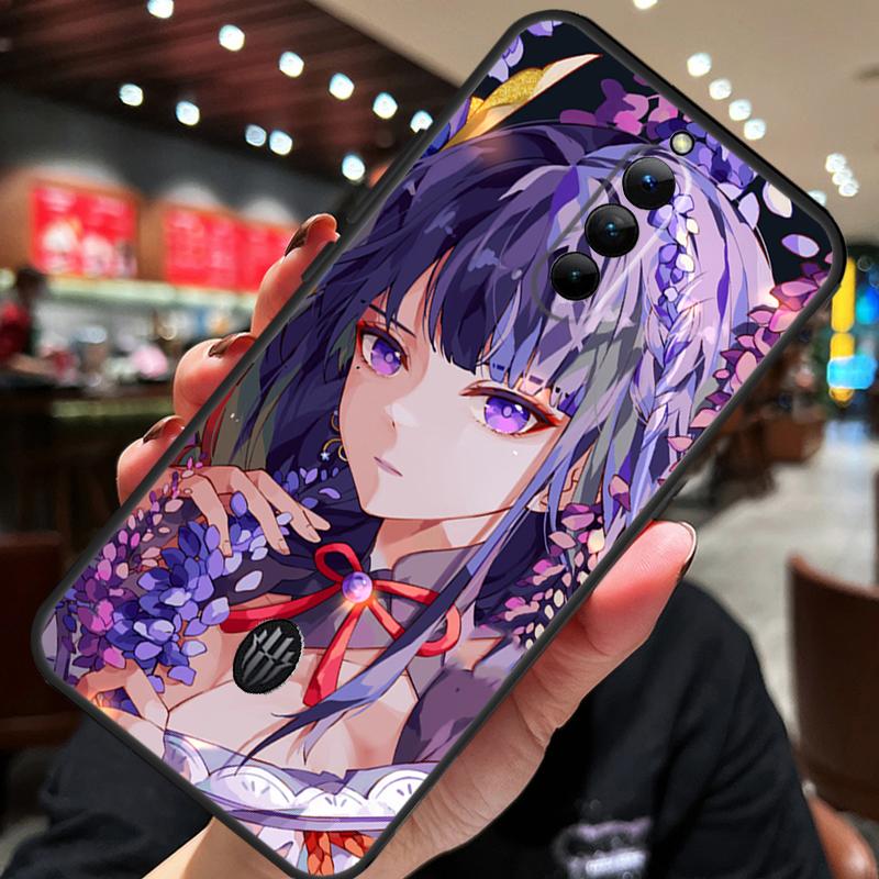 

Genshin Impact Raiden Shogun Baal Case For ZTE Nubia Red Magic 10 Air 7 6S 7S Pro Red Magic 11 10 9 8 8S 9S 10S Pro Plus Cover Red Magic 5G