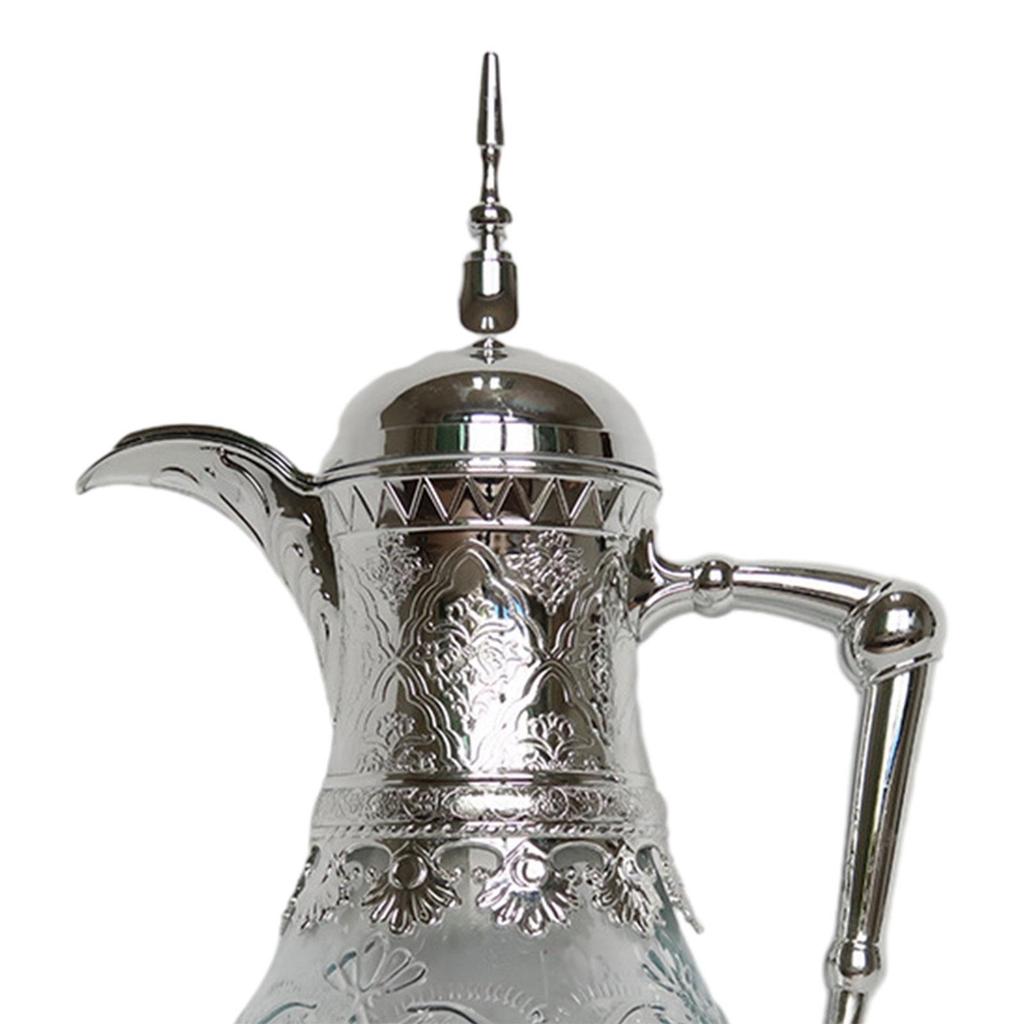 Arabic Style Coffee Pot Comfortable Handle Hot Cold Water Bottle Thermal Coffee Pot for Kitchen Gatherings Camping Party Tea