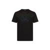 Blended Fabric Crew Neck Short Sleeve T-Shirt Men Tops Black 3G1TM6-1JQXZ-F059