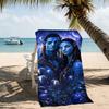 Beach Towel with Avatar Pattern - Soft,absorbent,machine Washable Lightweight&Modern,swimming,Travel Essentials