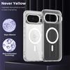 Luxury High Transparent Magnetic For Magsafe Wireless Charging Case For Google Pixel 9A 10 Pro XL Solid Color Bumper Back Cover