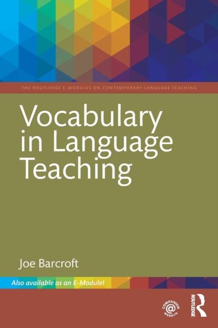 The Vocabulary In Language Teaching Book