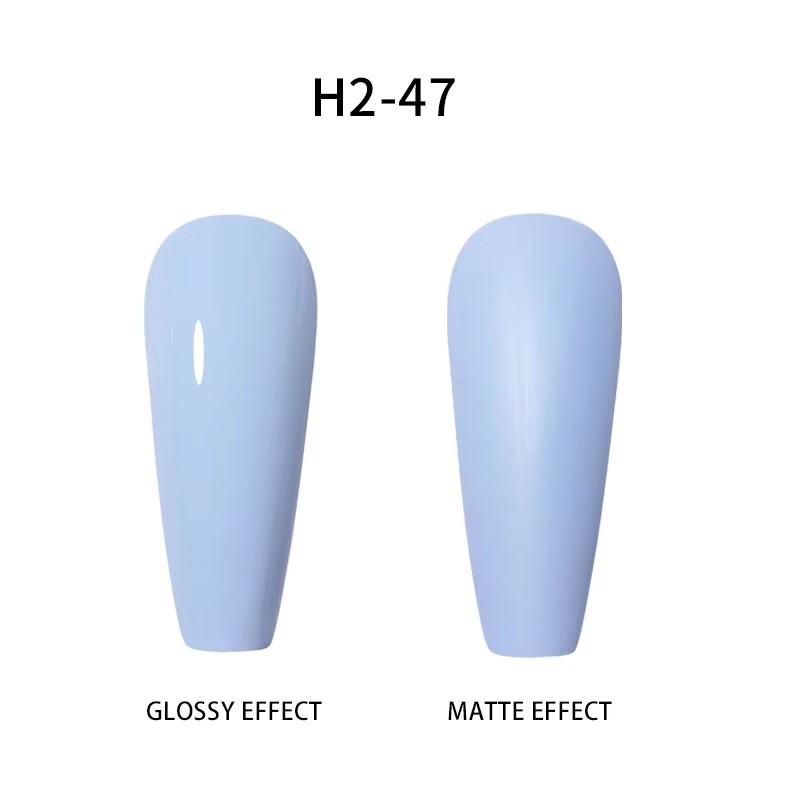 BEAU COLOR 8ML Nail Gel Polish High Pigment UV/LED Color Gel for Nail Art Design and Home DIY Manicure