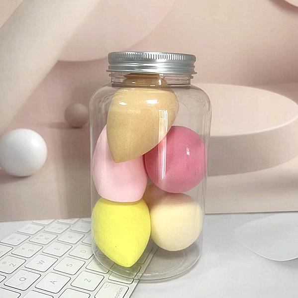 

Набор спонжей для макияжа в бутылке: Чистый и гигиеничный спонж для макияжа в форме яйца в упаковке в виде бутылки для дрифта