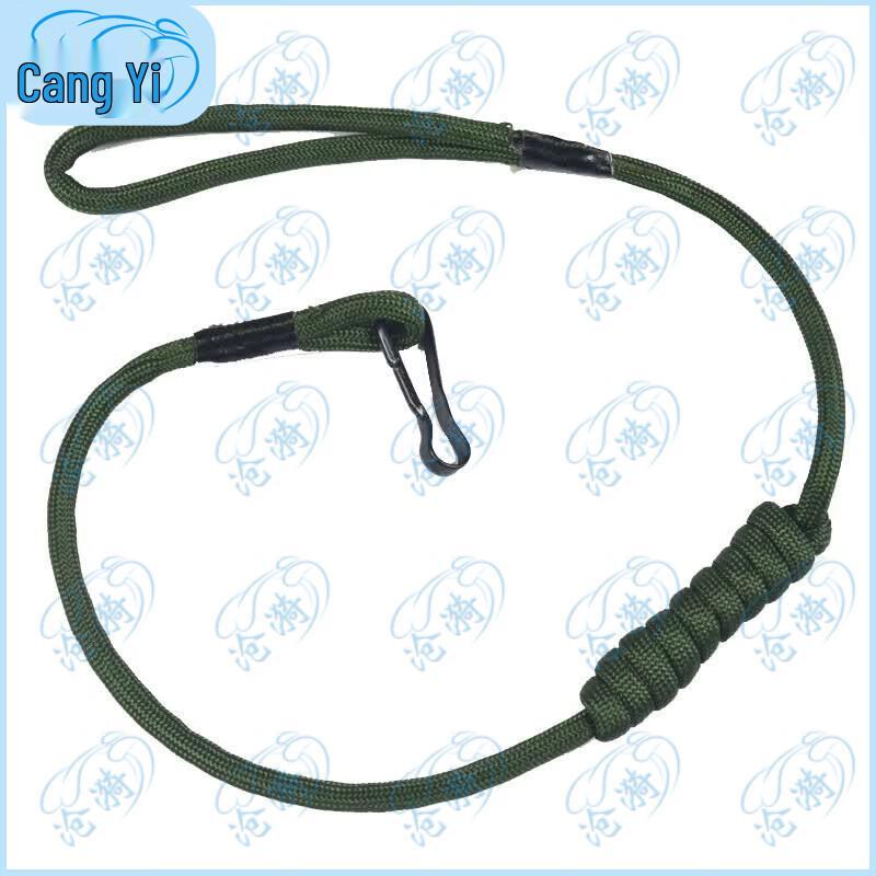 Tactical Elastic Ret retractable Safety Lanyard