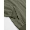 Men S Solid Color Baseball Jacket Zipper Side Pocket Outdoor Sport Coat