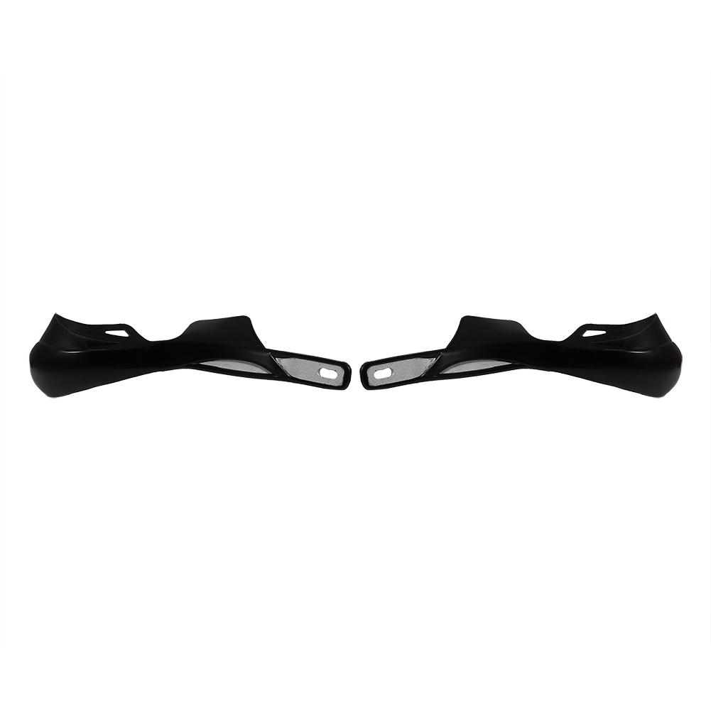 1 Pair Handlebar Hand Guards Fit for Motorcycle Motocross Dirt Bike Black