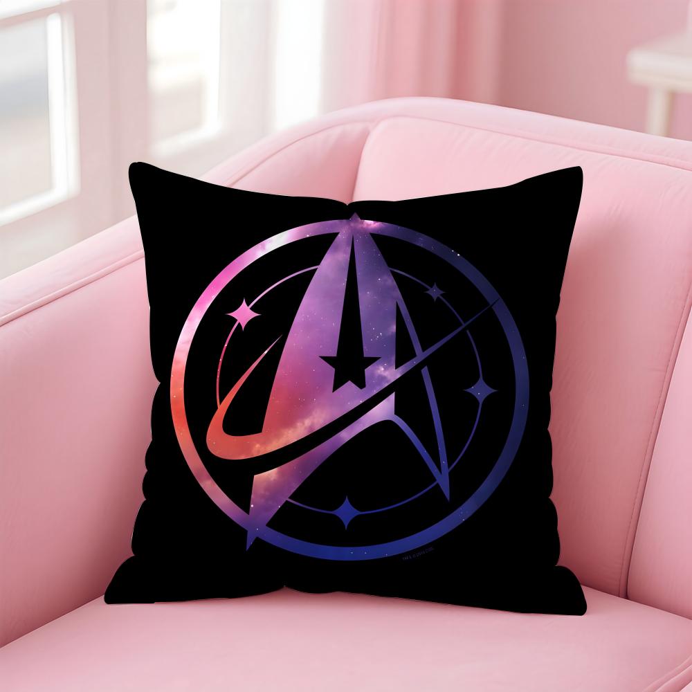 S-Star T-Trek Ship Cushion Cover Home & Car Multi-Scene Pillow Cover - Reversible, Soft & Durable For Daily Use