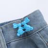 Rabbit Shape Adjustable Jean Button Waist Buckle Snap Pants Buckle Fastener
