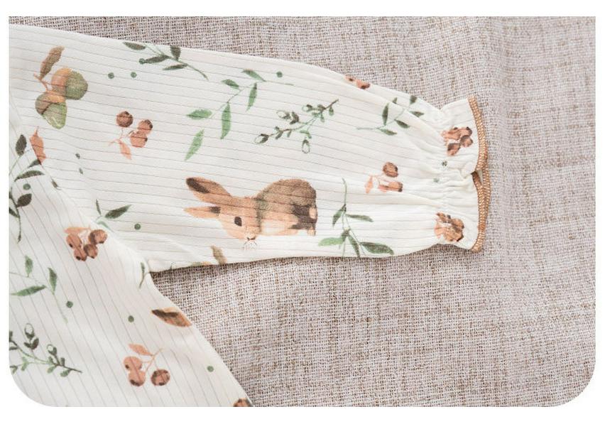 Ultra-Thin Modal Baby Girl Jumpsuit: Air-Conditioned Summer Romper with Doll Collar