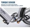 ONESPORT OT05 Pro Electric Bike 250W Motor 36V 22.5Ah Battery 700*50C Tires 25km/h Max Speed 140km Max Range Torque Sensor