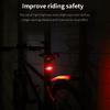 Safety Warning Bike Brake Lights Tail Light with Turn Signals Bike Rear Light