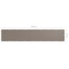 Vidaxl Parawan Balkonowy, Taupe, 75X400 Cm, Tkanina Oxford