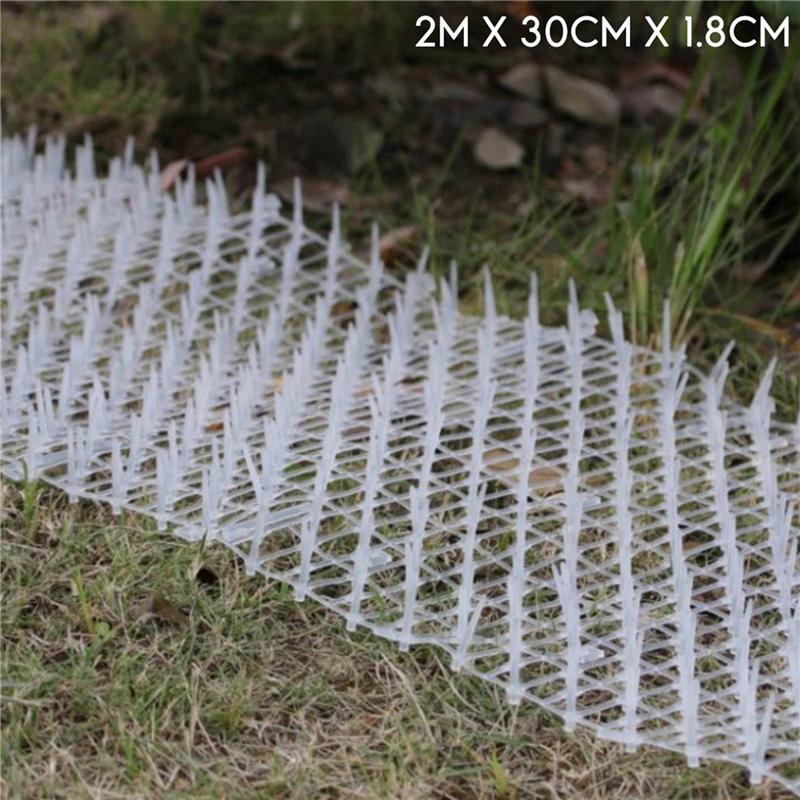 ABFS 5X Household Garden Cat Scat Mat Prickle Strip Anti Cat Dog Repellent Deterrent Spike Mat Garden Flower Plant Protector