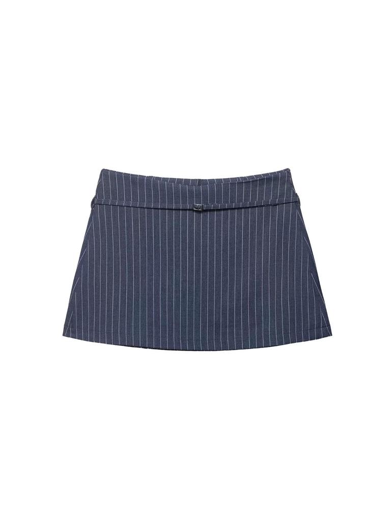 Women's High Waist Anti-Exposure Skirt Shorts: Stylish Versatile Belted Design