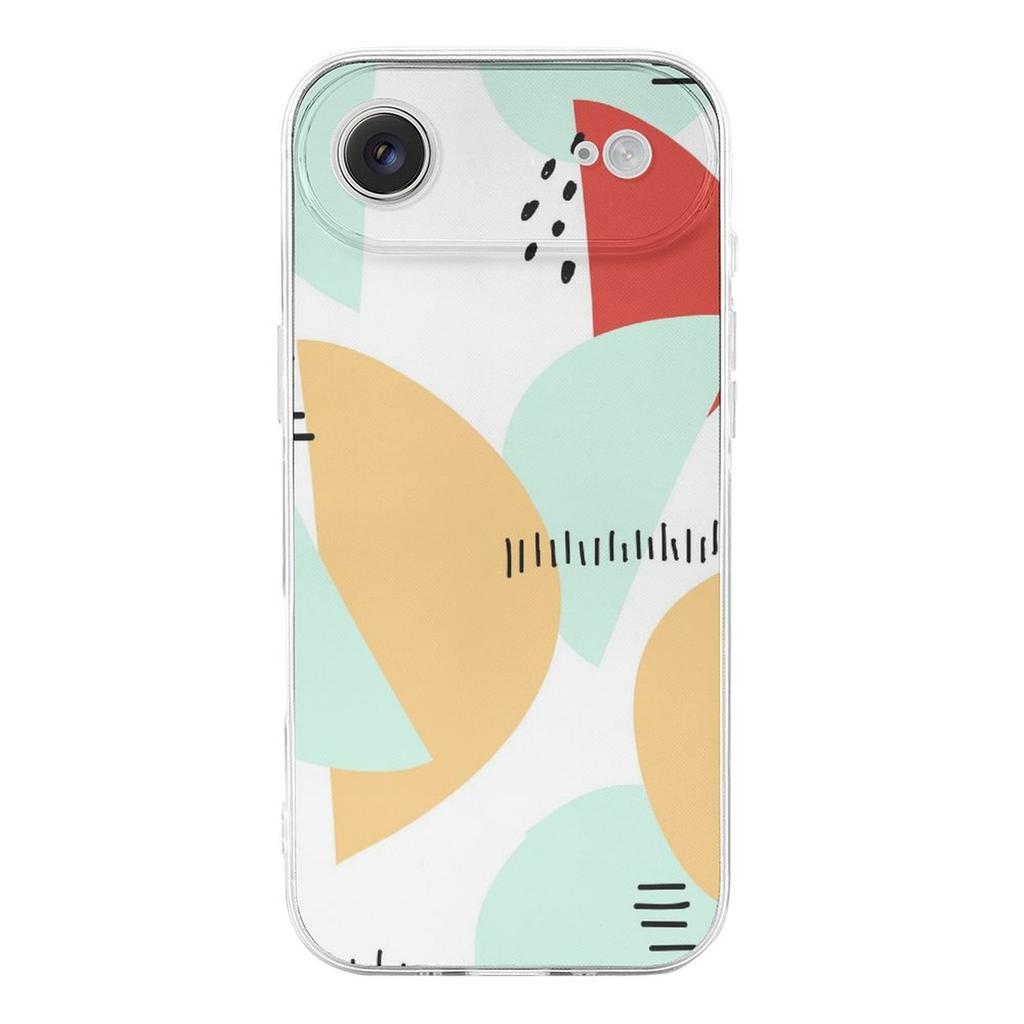 1 Pack For Iphone 17/17Air/17Pro/17ProMax TPU Case With Drop Protection Corners, Anti-Slip Texture, Raised Camera Frame, and Slim Fit