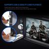 6,2" Universeller 2-DIN Auto-MP5-Player Audio-Touchscreen-Radio Autoradio unterstützt Rückspiegel-Link BT FM-Fernbedienung und Lenkradsteuerung