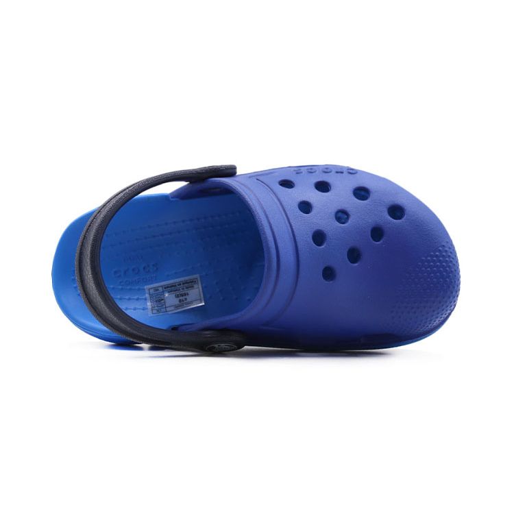 Crocs Electro 3 Strand Clogs Baby Schuhe Blau 204991-43L