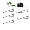 5pcs Heavy Duty Pegboard Shelf Hooks Wall Mount Pegboard Clip Set Pegboard Organizer  Garage