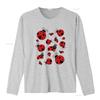 Adorable Ladybugs Everywhere T shirt vintage Washed Unisex homme Soft Casual Stretched Breathable Stylish graphic