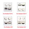10PCS USB Charger Port Dock Socket For Xiaomi Redmi 8 8A 9 9A 10A 10X 10C 12C Note 11 10 9S 9 8 7 Pro Charging Connector