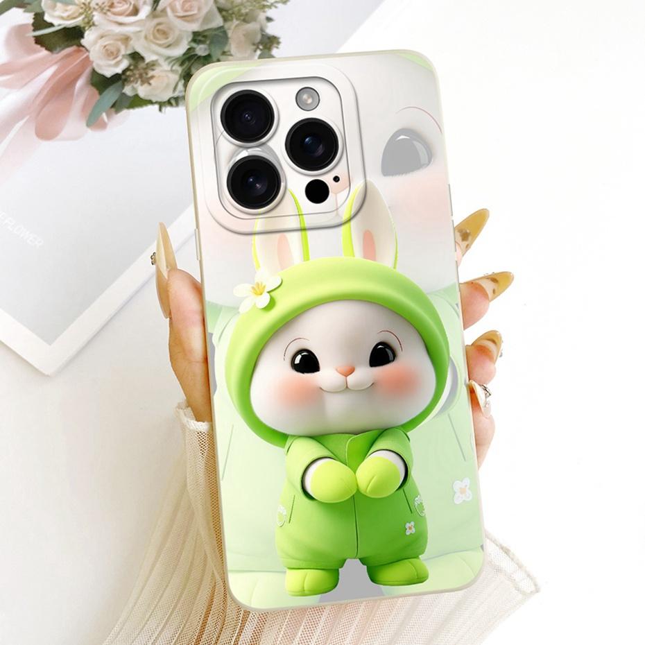New Fashion Phone Case For iPhone 16 Pro Max iPhone16 16Pro Soft Silicone Cases For iPhone 16ProMax Shockproof Covers Bumpers