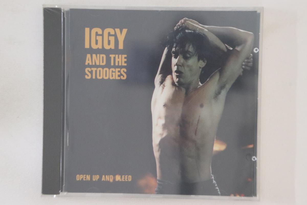 

CD IGGY & THE STOOGES - Open Up And Bleed HTM16 Revenge Records 1988 France Rock Used