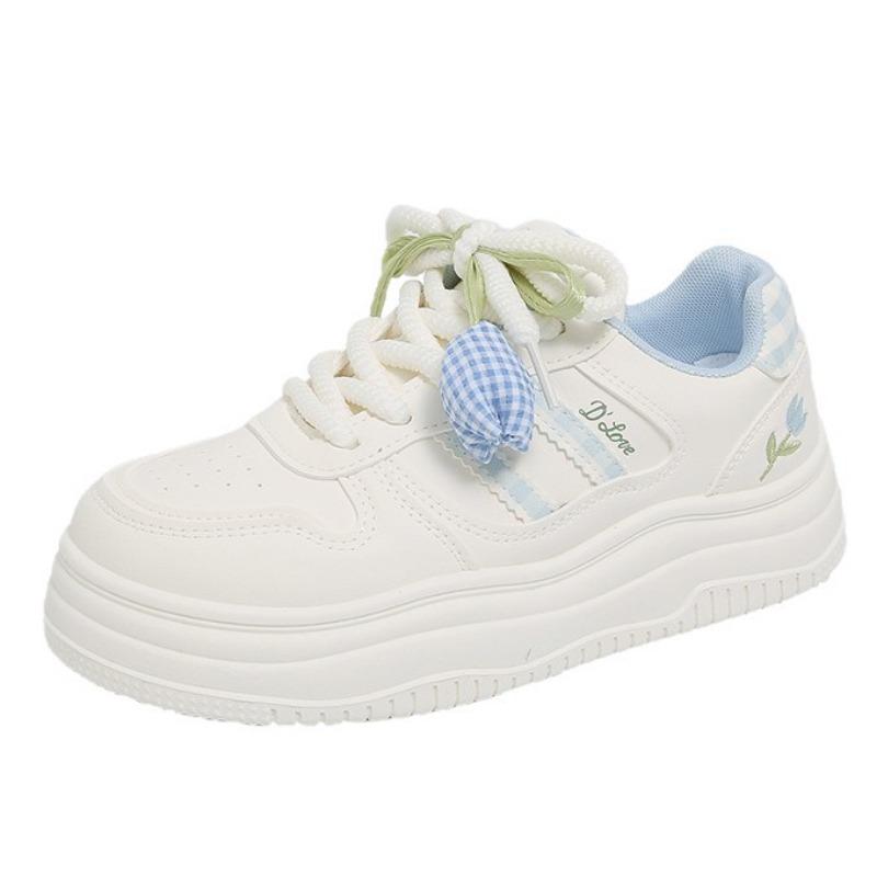 Pinke Plateau-Sneaker für Studentinnen, Sommer, neues Nischendesign, atmungsaktive Sportschuhe
