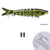 New Lure Multi Section Bait 19g Lure Plastic Bait Multi Section Fish Hard Bait