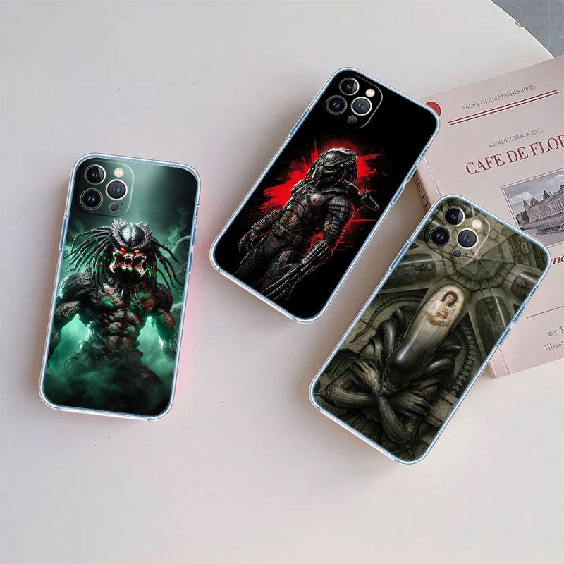 Aliens vs Predator Xenomorph Handyhülle für Motorola Moto Edge Plus G200 G23 E13 E15 E20 E30 G62 G71 G72 G75 G24 G15 Power