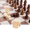 Folding Metal Chess Set 12" Board Game Toy for Lovers
