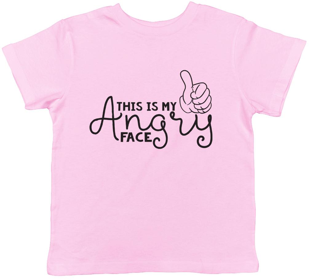 This is my Angry Face Boys Girls Childrens Kids T-Shirt 150