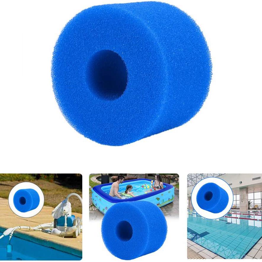 M-Modern-4Pack Foam Filter For S1 Reusable Washable Foam Filter Swimming Accessories синий