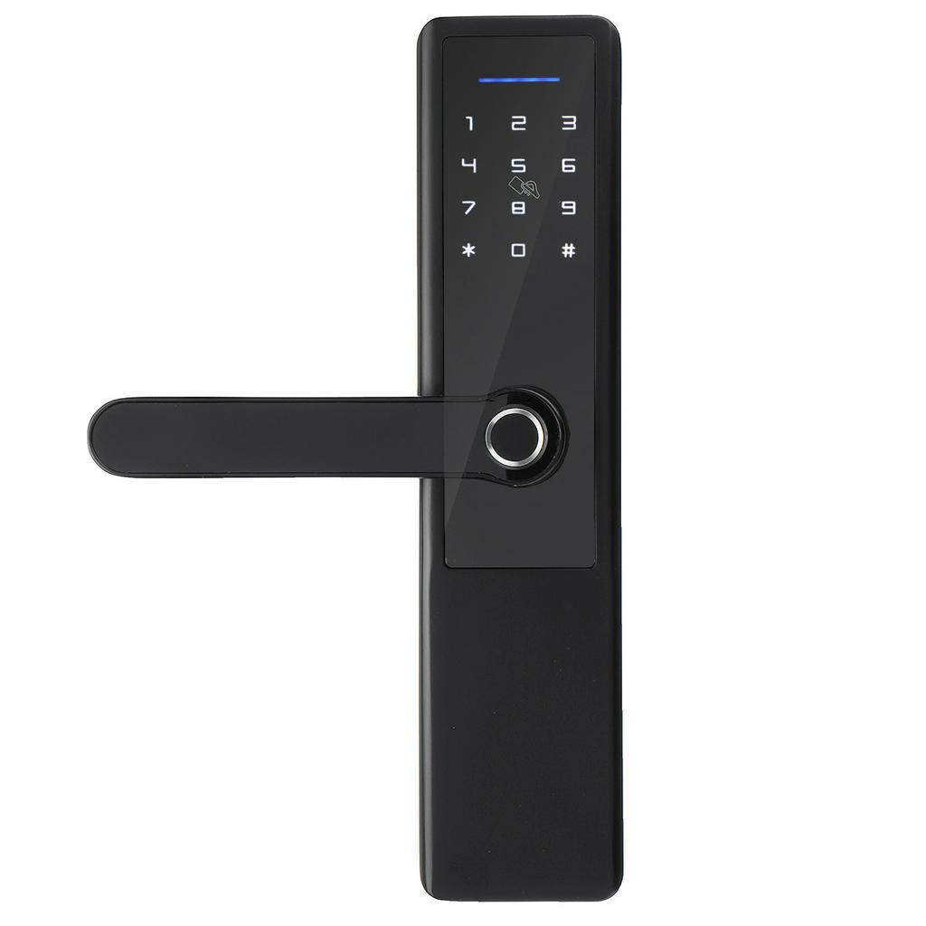 Fingerprint Electric Biometric Fingerprint Lock Digital Touch+ Password +Key+pad Card+Fingerprint 5 Ways Digital Smart Door Lock