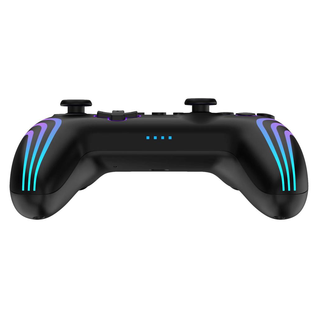 Wireless Controller for Switch with Six Axis Gyro Sensor, 3D Joystick Calibration and RGB Lights