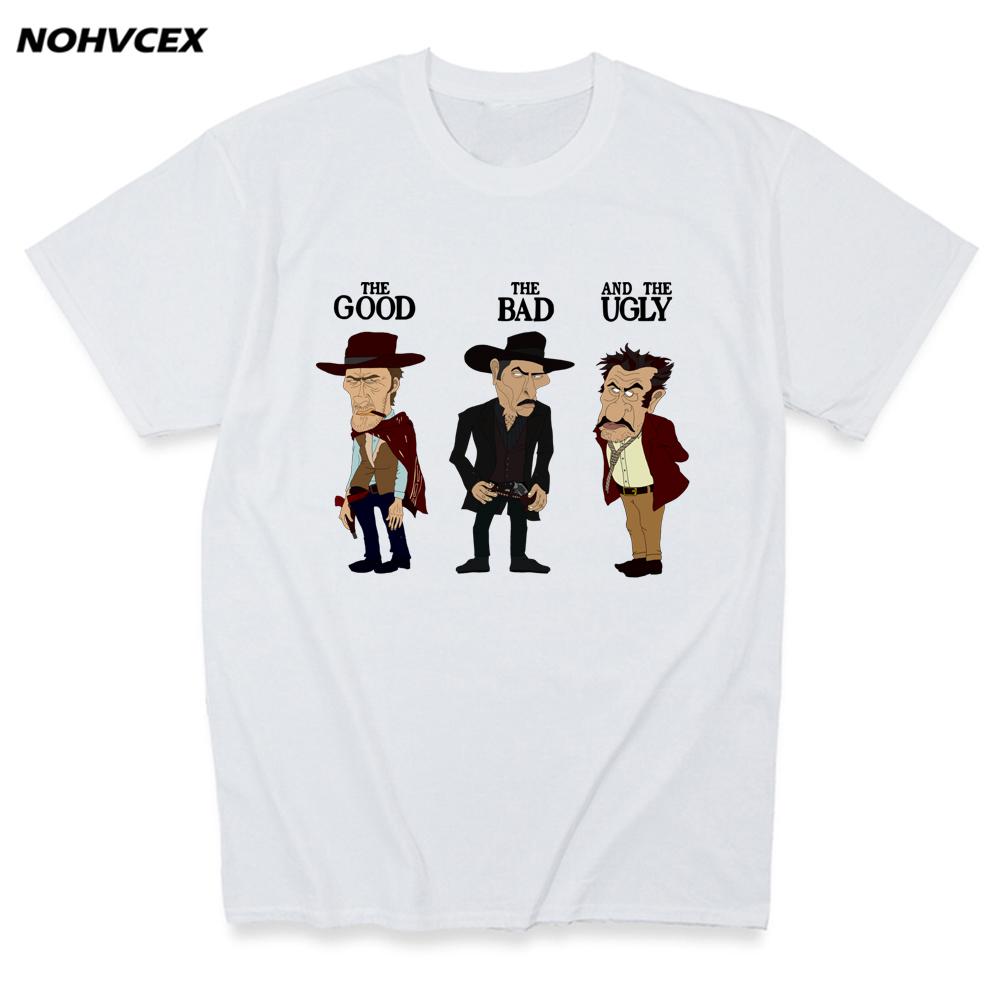 The Good The Bad And The Ugly Clint Eastwood T Shirt Short Sleeve Men S T