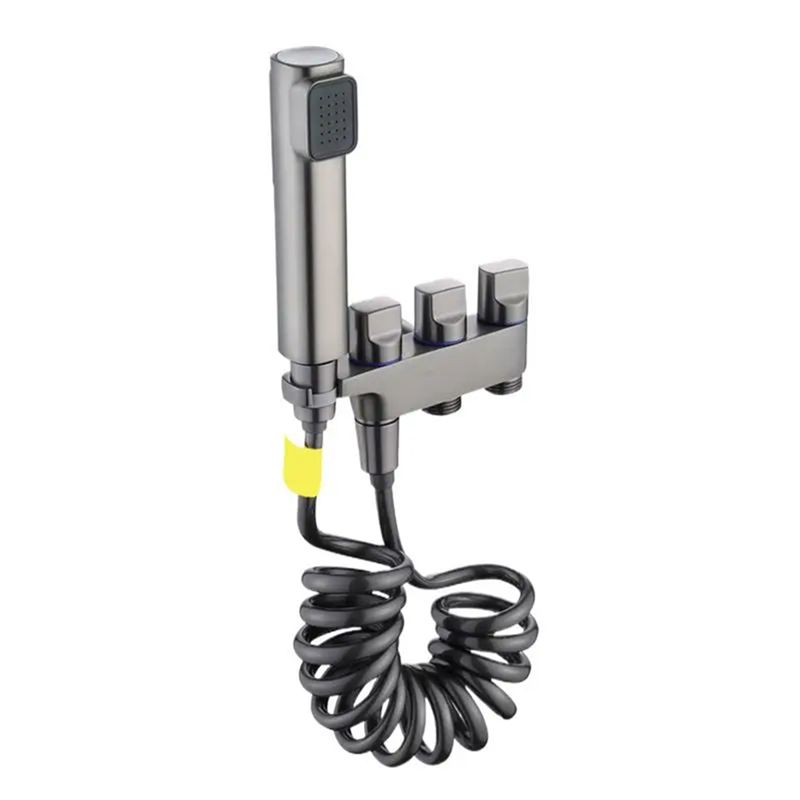 ABWR-Bidet Sprayer For Toilet Bidet Sprays Hoses Kit Multifunctional Easy To Install Adjustable Water