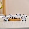 Lovely Simple Cute Panda Tabletop Decorative Figurines Computer Desk Office Decoration Ornaments Home Modern Docor Gift
