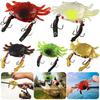 Artificial Crab Bait with Sharp Hook Simulation Crab Lure 3D Fishing Crab Lure Bait Sea Fishing Tackle Accessory